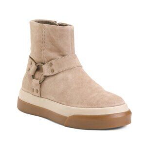 FREE PEOPLE Suede Bodhi Harness Boots NIB
